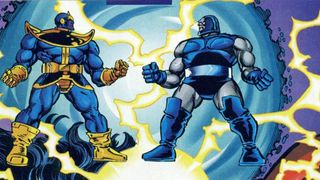 Could Thanos beat Darkseid in a fight? DC and Marvel have an answer