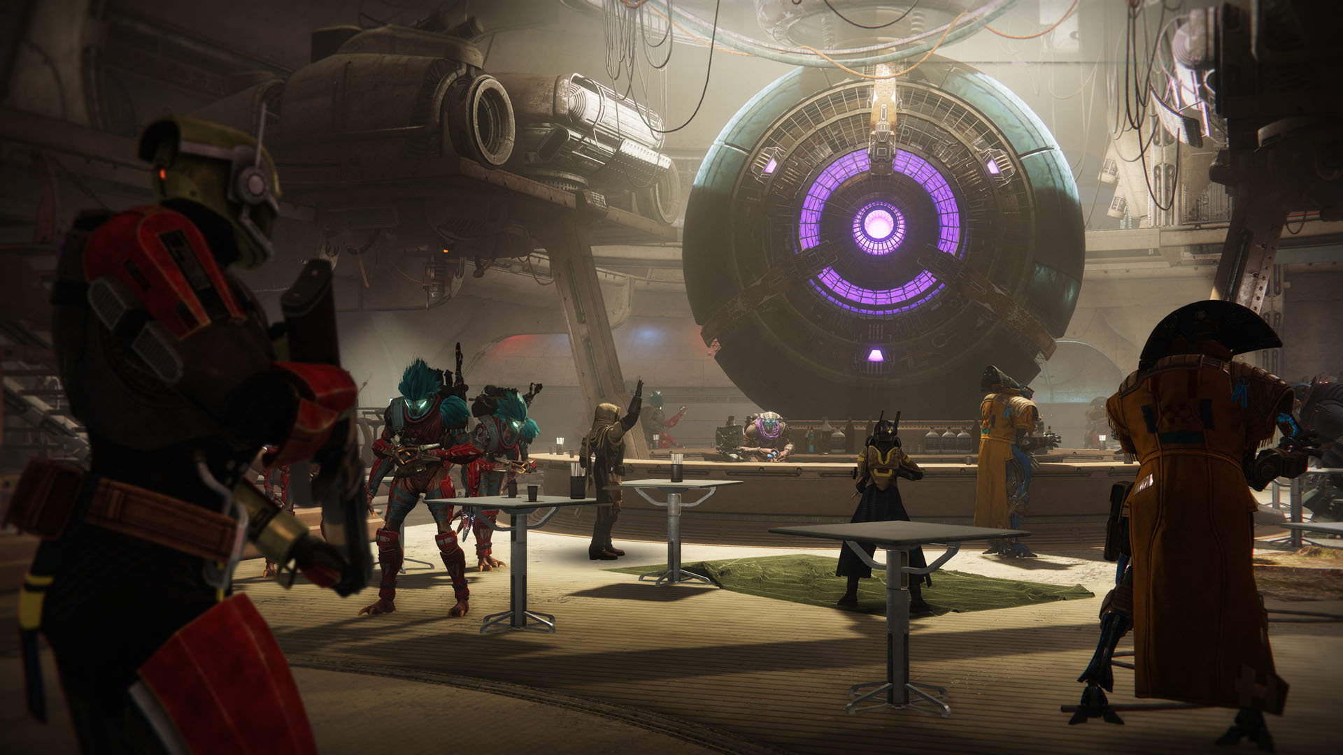 Images from Destiny 2's renegades expansion