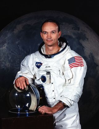Apollo 11 astronaut Michael Collins, who stayed in lunar orbit during the moon landing. 