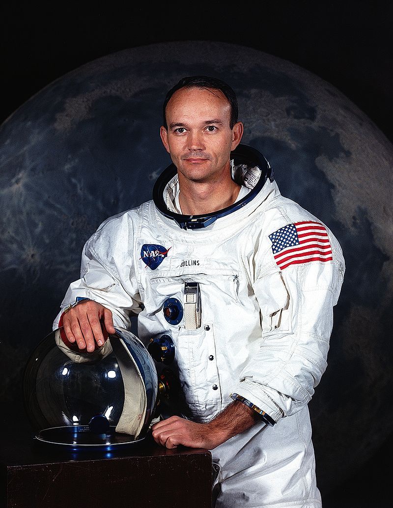 Apollo 11 astronaut Michael Collins, who stayed in lunar orbit during the moon landing.