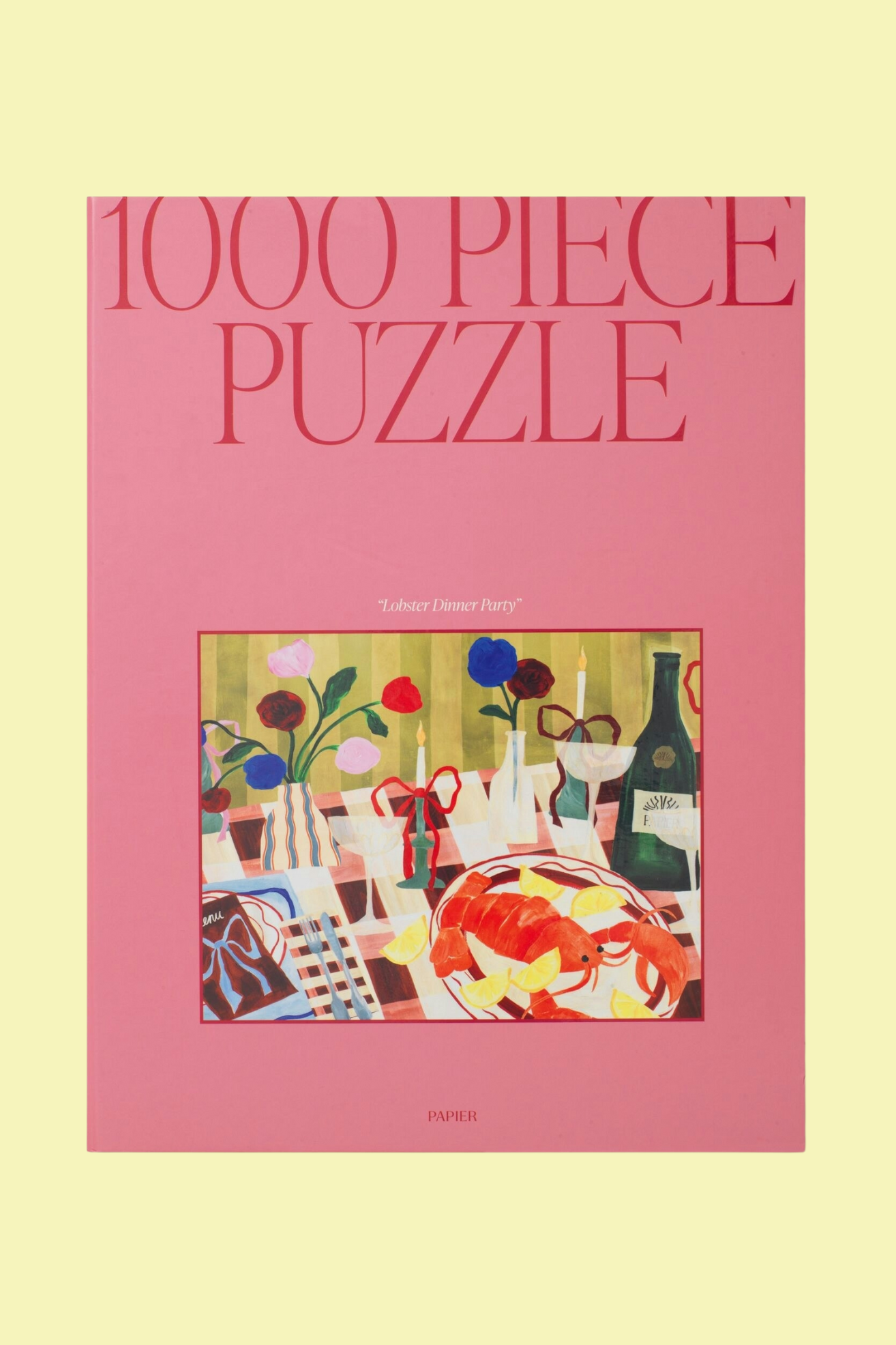 A 1,000 piece puzzle