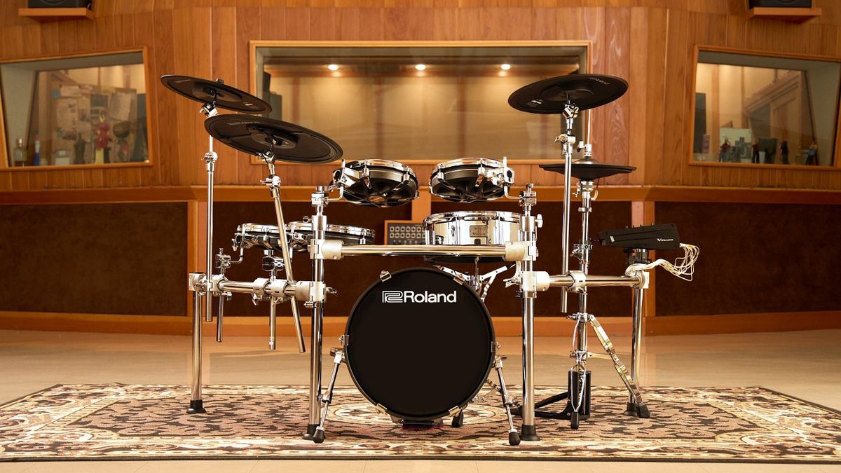 Roland overhauls its highend electronic drum sets with the