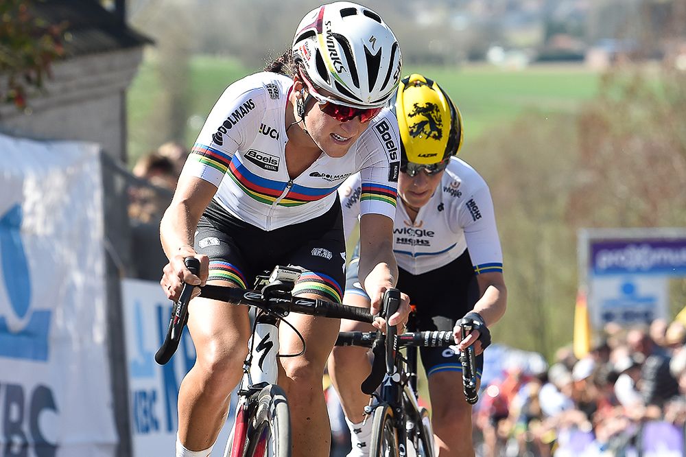 Lizzie Armitstead and Emma Johansson