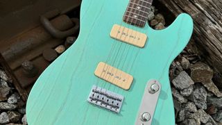 RS Guitarworks Slab Lowboy close-up shot