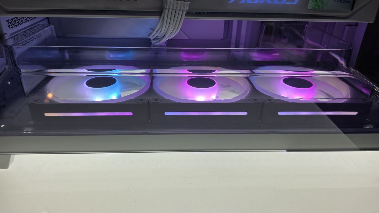 The Corsair Air 5400 case showcased at Computex 2025