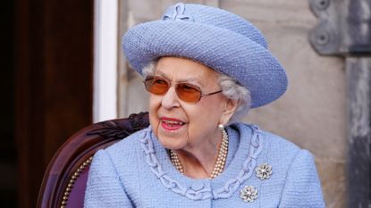 Queen&#039;s dinner table rule revealed, seen here attending the Queen&#039;s Body Guard for Scotland Reddendo Parade