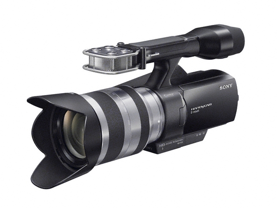 Sony&#039;s new interchangeable camcorder