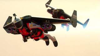 XDubai's jetpack duo soars above the clouds