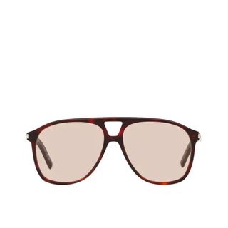 Saint Laurent Dune rectangle-frame acetate sunglasses