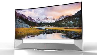 LG's massive 105in curved 4K TV will hit CES with not an OLED in sight