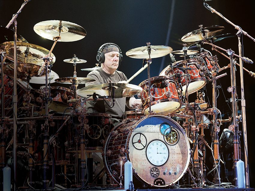 Neil Peart's Time Machine drum setup in pictures MusicRadar
