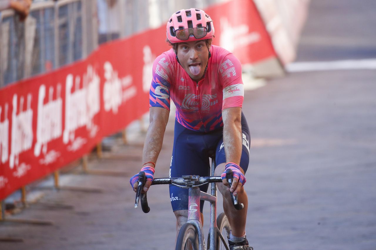 Strade Bianche 2020 - 14th Edition - Siena - Siena 184 km - 01/08/2020 - Alberto Bettiol (ITA - EF Pro Cycling) - photo Luca Bettini/BettiniPhoto&Acirc;&copy;2020