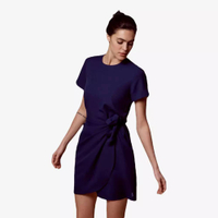 A. Putnam Short Sleeve Wrap Dress