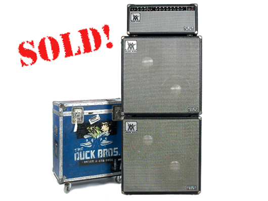 Music Man HD-130 Reverb stack