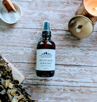 Wood sage and sea salt room spray | $16.99 at Etsy