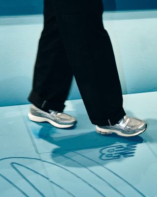 1906 Loafer Sneaker in silver