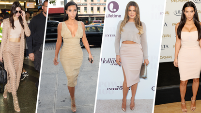 Kim Kardashian West's Most Naked Dress Ever Just Made an Appearance on