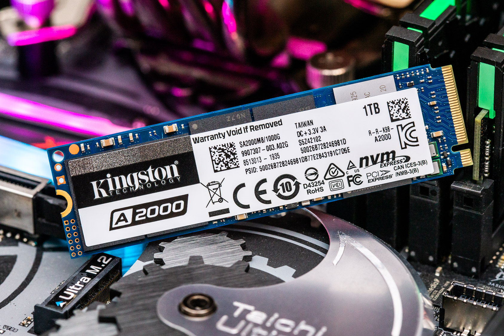 Performance Results - Kingston A2000 M.2 NVMe SSD Review: Security ...