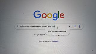 google search page