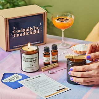Zodiac Star Sign Cocktail And Candle Making Kit