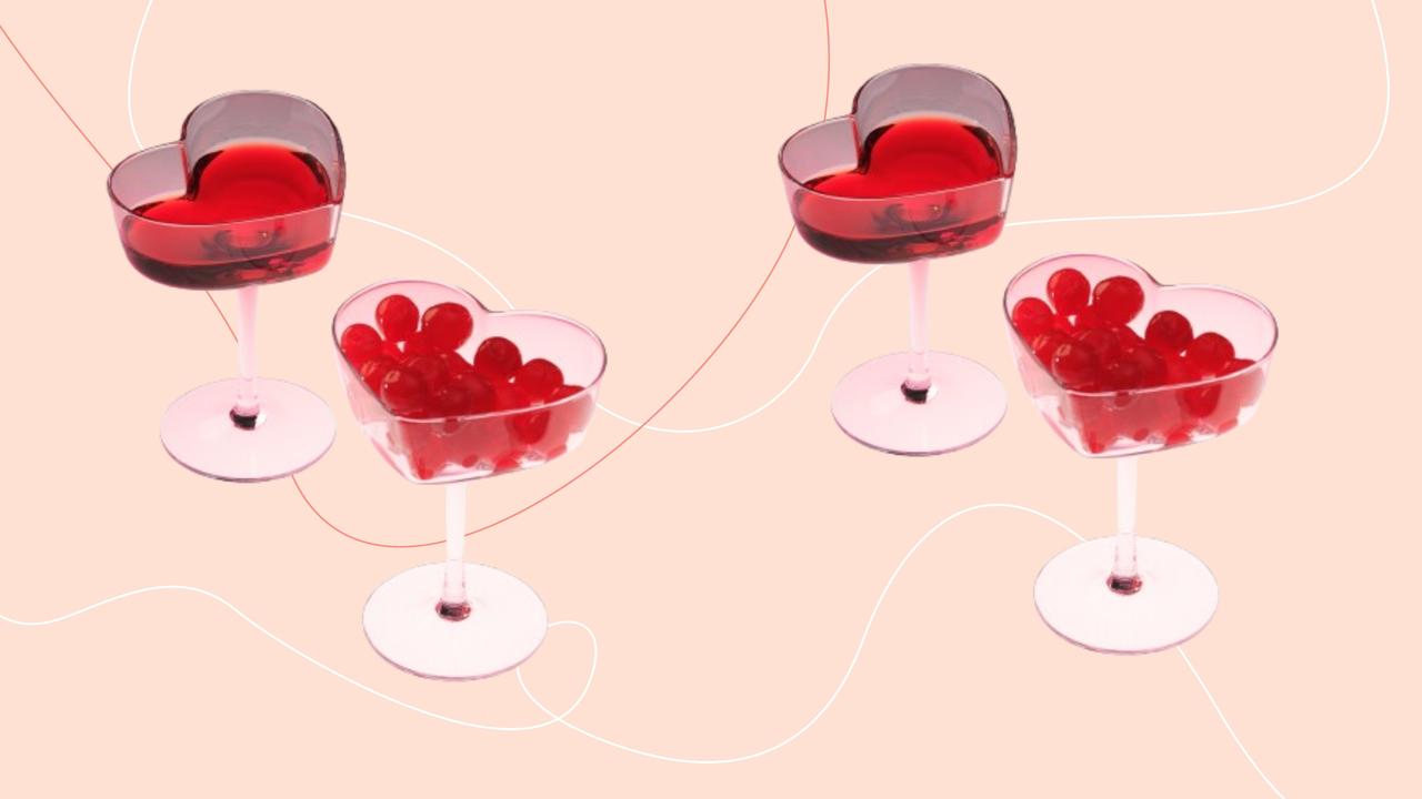 two sets of the M&amp;S heart shaped coupes