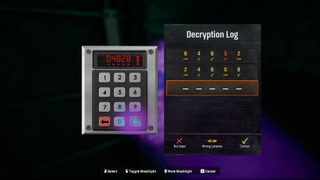 black ops 6 safe codes - a keypad for the decryption puzzle.