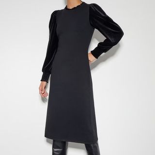 Monsoon Viv Velvet Dress