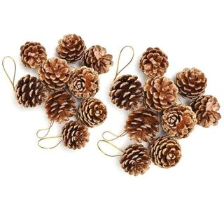 Pveath Pine Cone Decorations