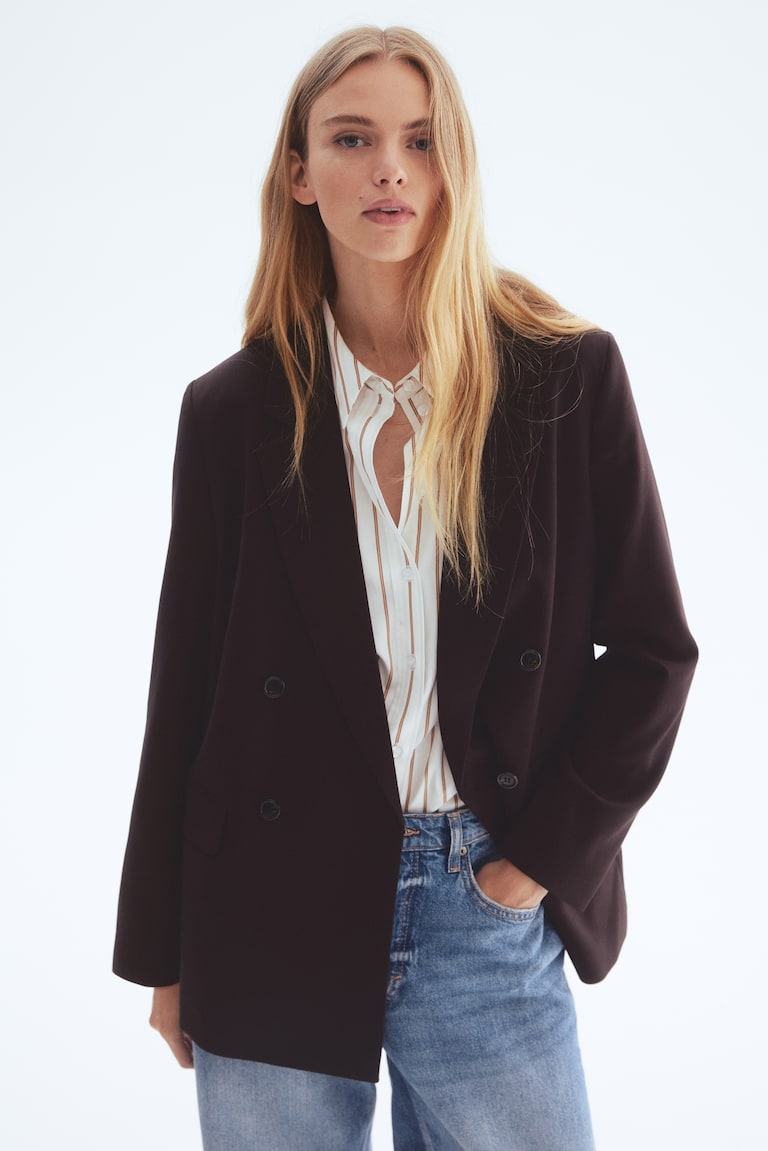 Double-Breasted Blazer