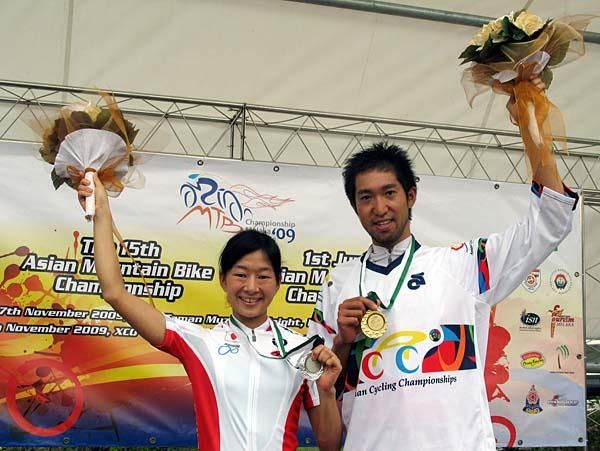 Kohei Yamamoto (Japan) won the men's race while Rie Katayama (Japan) was second in the women's race.