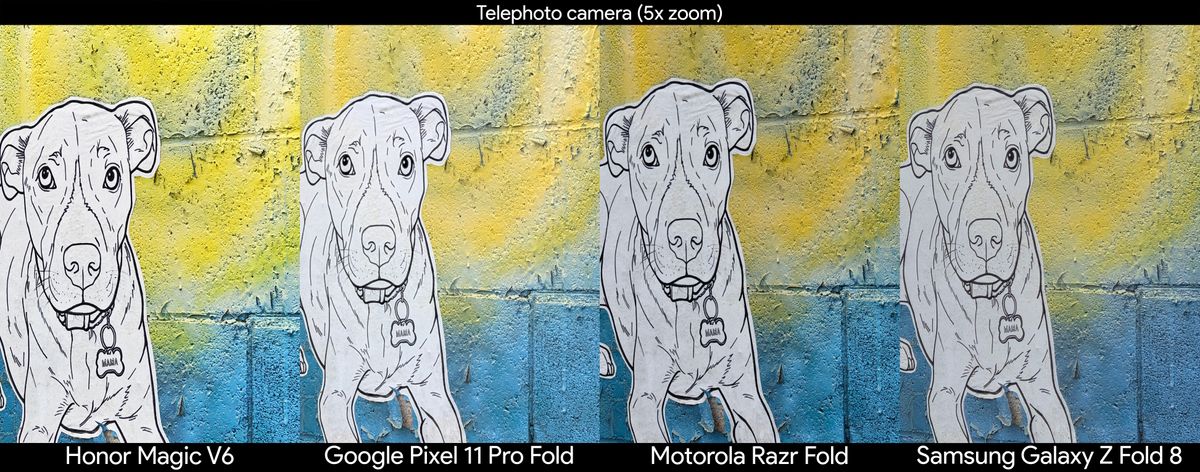 Comparing the Google Pixel 11 Pro Fold's cameras to the Samsung Galaxy Z Fold 8, Honor Magic V6, and Motorola Razr Fold