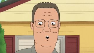 Hank Hill "ooh" face in King of the Hill revival