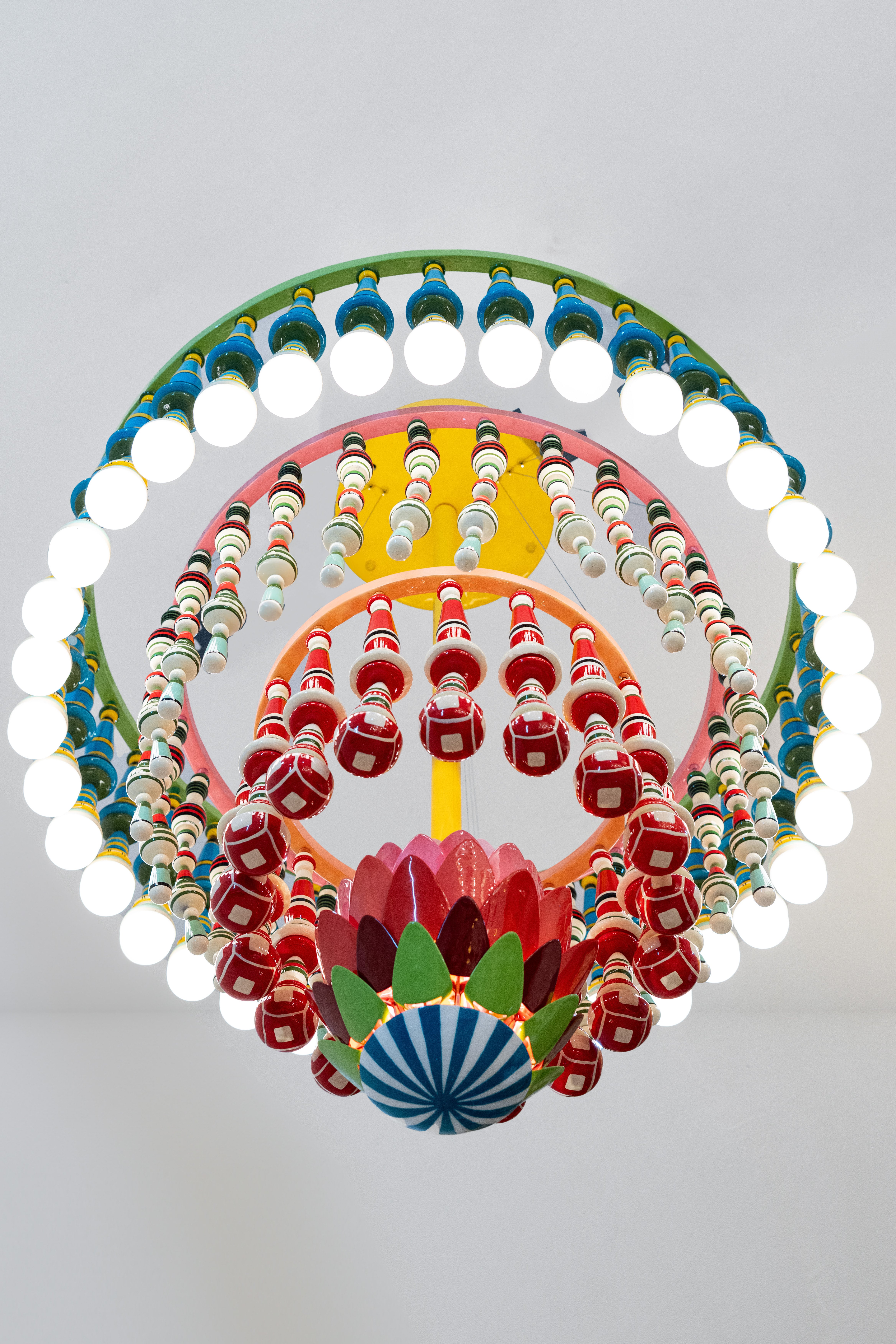 colourful chandelier