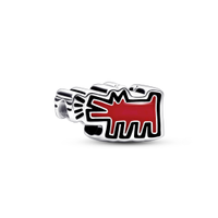 Keith Haring™ x Pandora Barking Dog Charm, £60 | Pandora 