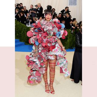 The Met Gala 2021, everything we know. Rihanna attends the "Rei Kawakubo/Comme des Garcons: Art Of The In-Between" Costume Institute Gala at Metropolitan Museum of Art on May 1, 2017 in New York City.