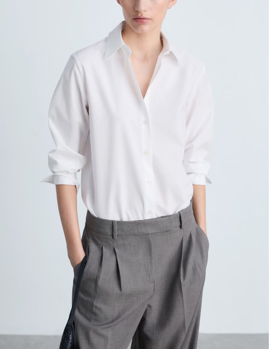 Mango, Regular Cotton Lyocell blend Shirt