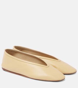 Luna Leather Ballet Flats