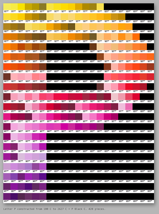 Pantone pixel work