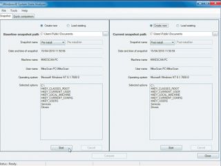 Microsoft System Analyzer Snapshot