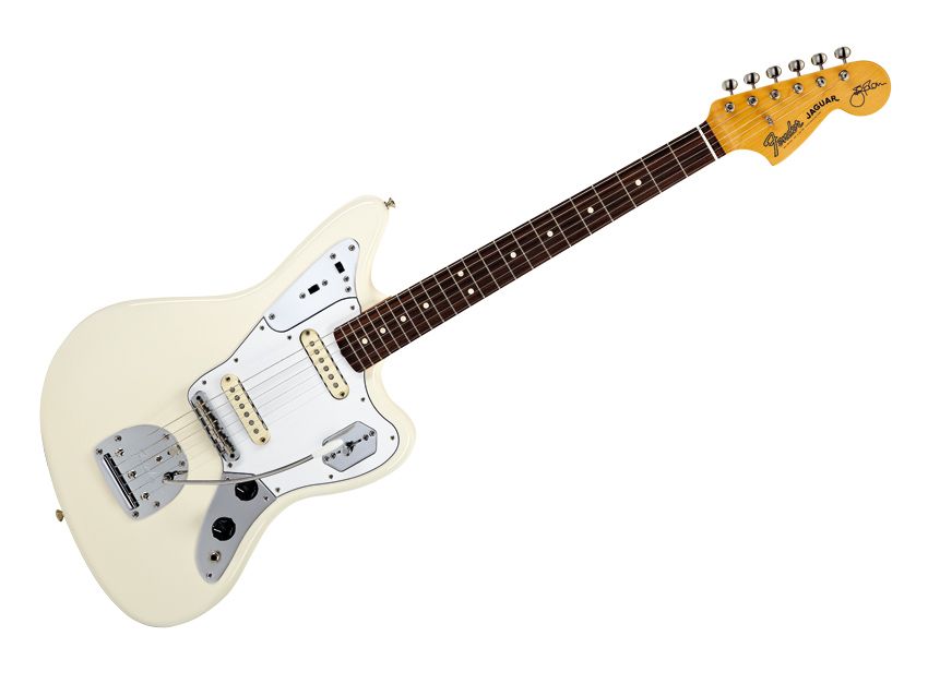 The Marr Jaguar's body contouring is subtly different from that of the original instrument.