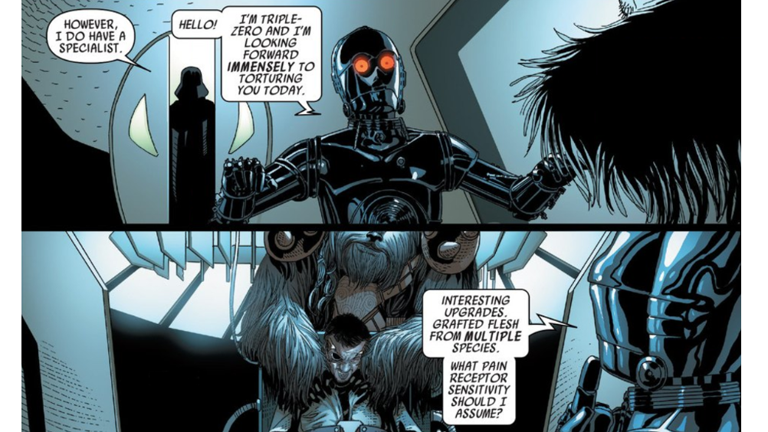 Triple Zero and BT-1 (Darth Vader comic)