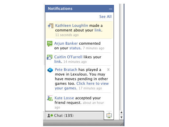 Facebook now wants to notify you in an instant