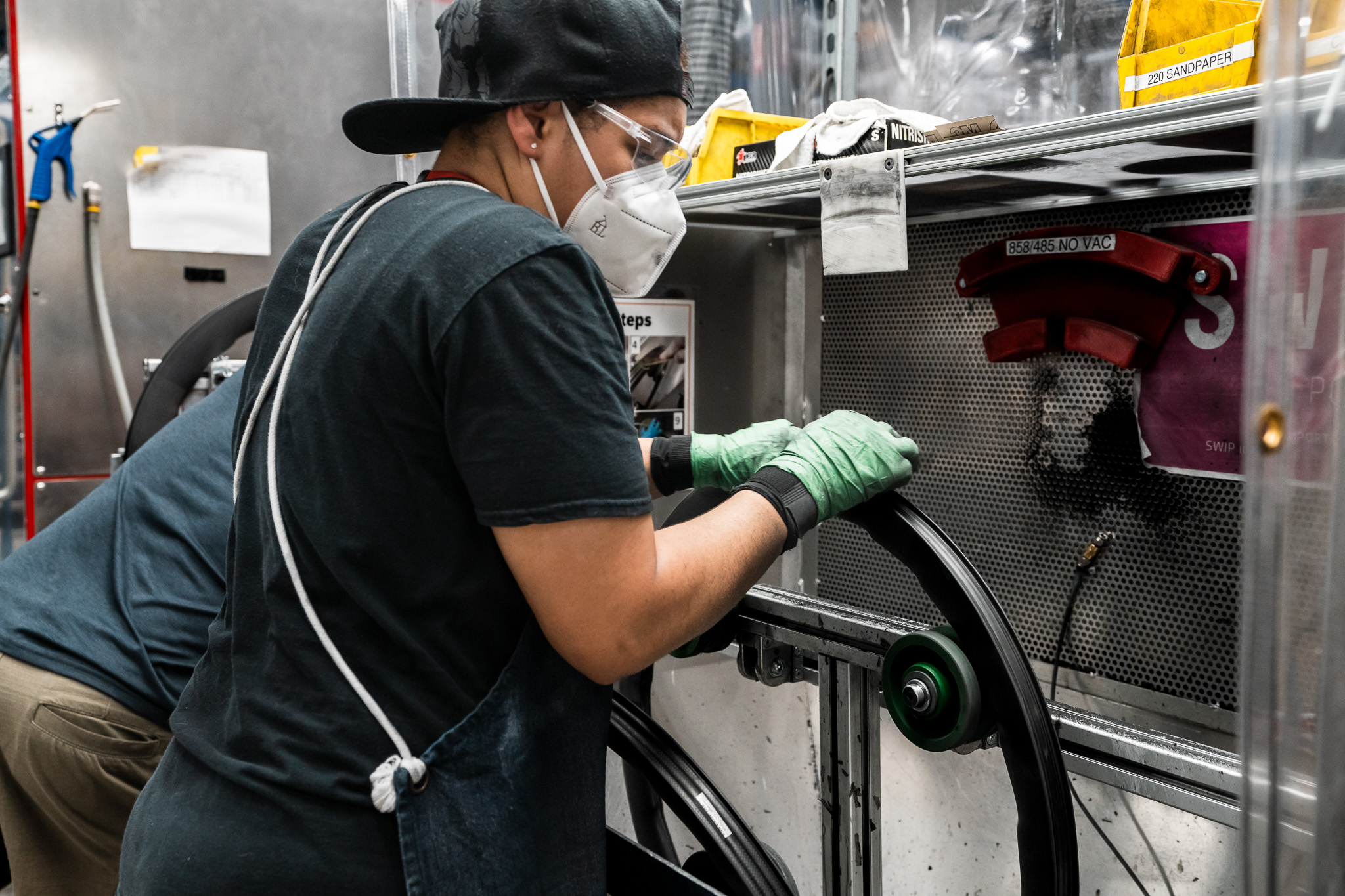 Images of Zipp&#039;s manufacturing facility in Indianapolis