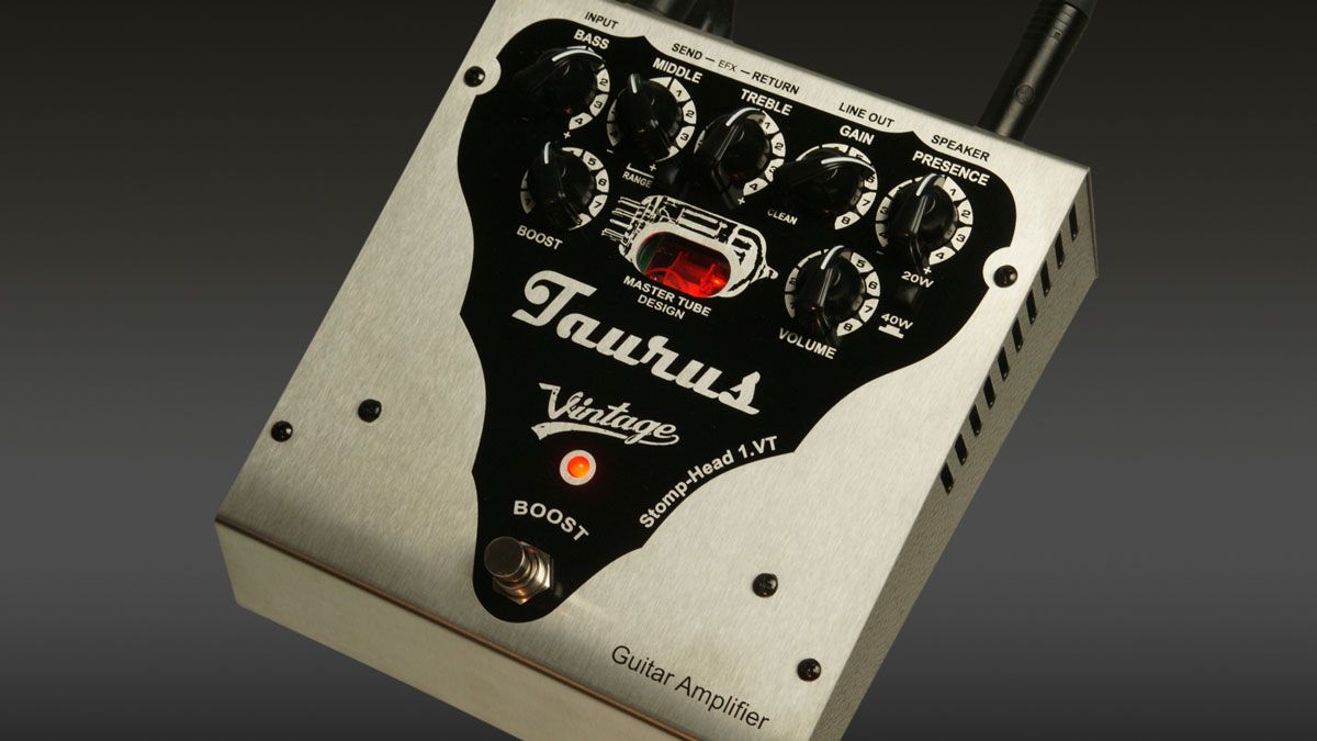 NAMM 2019 Taurus unveils its smallest pedal tube amp yet, the Stomp