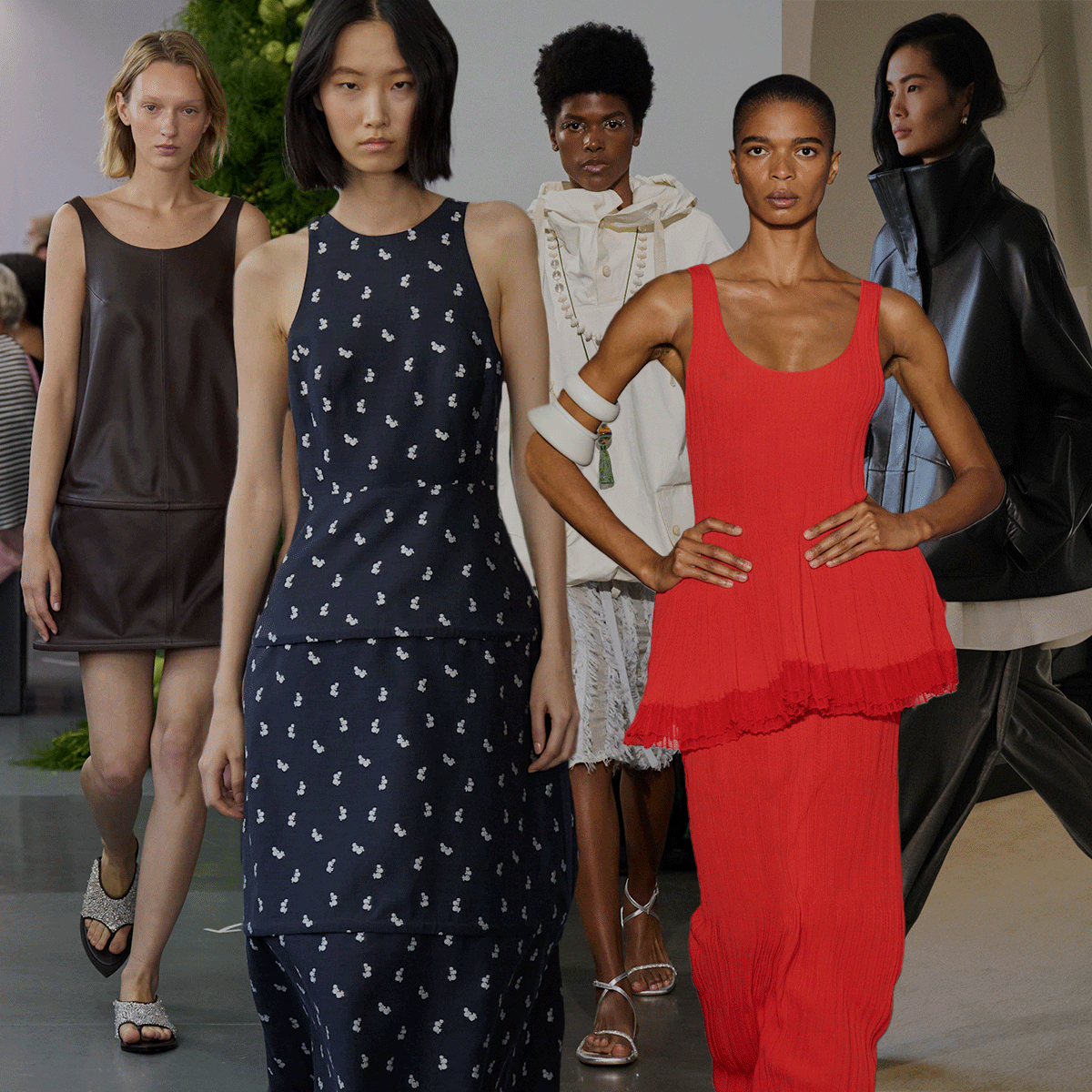 NYFW trends collage