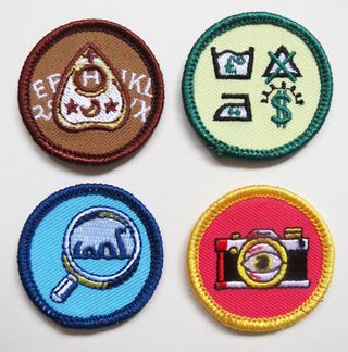 Twisted scout badges set 3