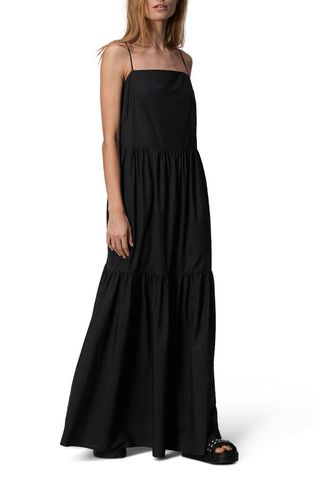 Saige Cotton Poplin Maxi Dress