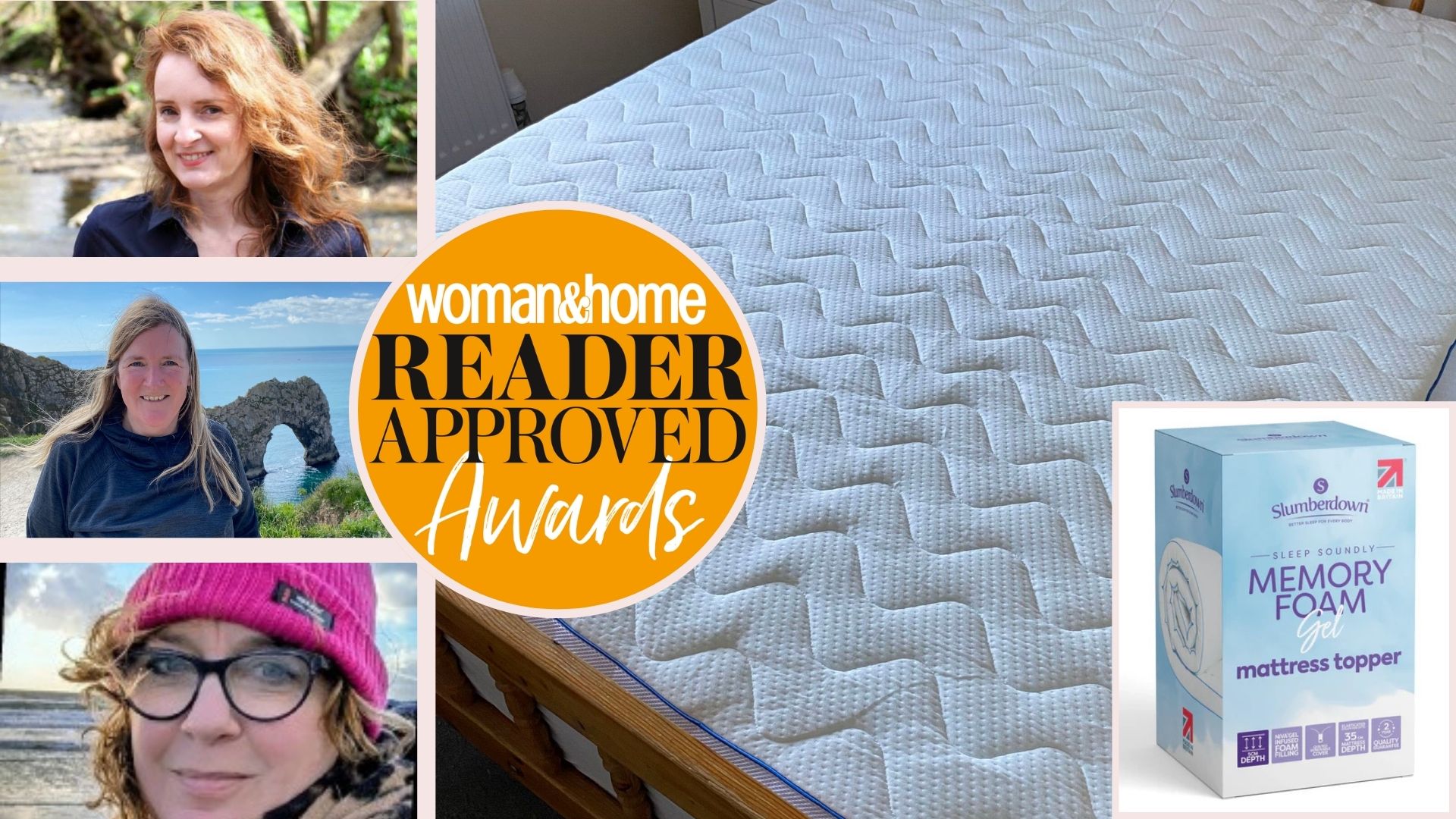 Slumberdown Memory Foam Gel Topper
