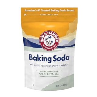 Arm & Hammer Baking Soda Made in Usa, Ideal for Baking, Pure & Natural, 2.7lb Bag