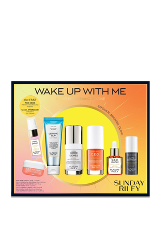 Sunday Riley Wake up with Me Complete Brightening Morning Skincare Set